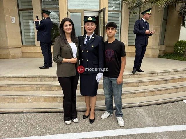 Şəhid xanımına leytenant rütbəsi təqdim olundu