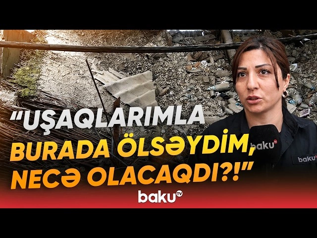 Kürdəmirdə evləri uçan ailə: 