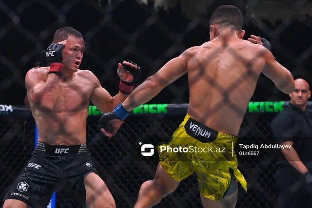 UFC Fight Night Baku: Шарабутдин Магомедов победил решением судей