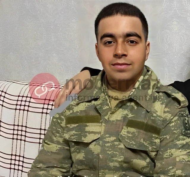 İntihar edən hərbçimizin FOTOSU