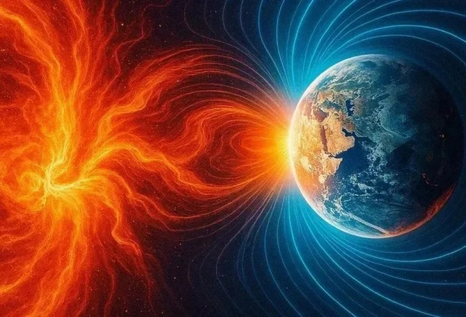 Scientists have recorded a magnetic storm on Earth of almost maximum ...