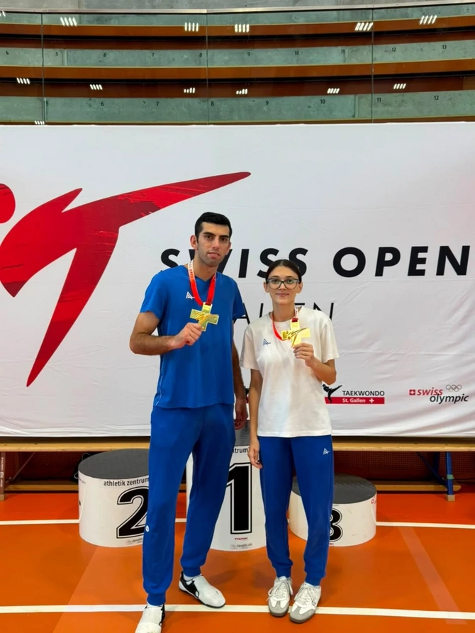 Azərbaycan taekvondoçuları İsveçrədə beynəlxalq turnirin qalibi olublar