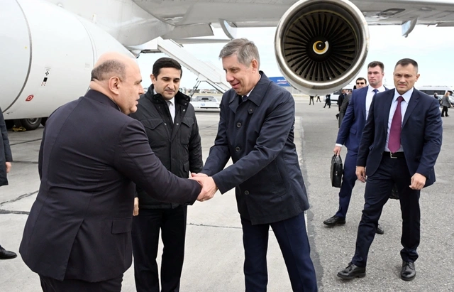 Михаил Мишустин прибыл с визитом в Азербайджан