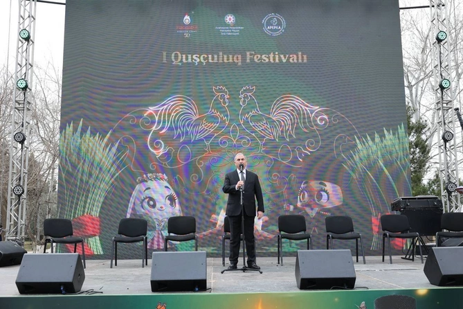Hacıqabul rayonunda ilk dəfə möhtəşəm Quşçuluq Festivalı keçirilib