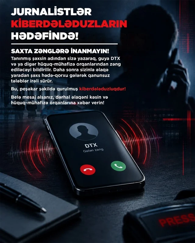 Guya DTX-dən zəng gələcək - Qanunsuz tələblərə inanmayın!