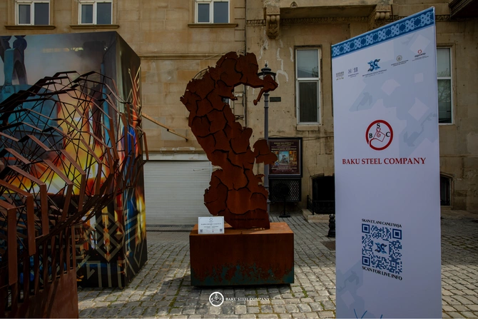 Baku Steel Company Xalça Festivalında polad sənətini təqdim etdi