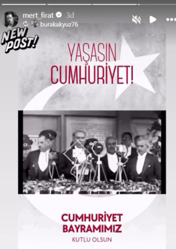 Məşhurlardan 29 Oktyabr – Cümhuriyyət bayramı PAYLAŞIMLARI Məşhurlardan 29 Oktyabr – Cümhuriyyət bayramı PAYLAŞIMLARI