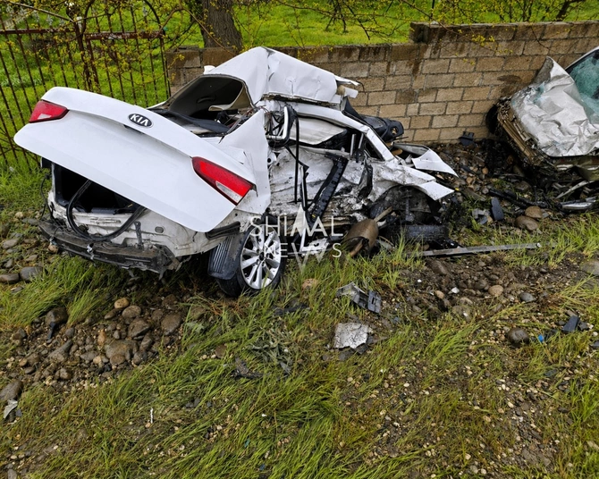 Xaçmazda dəhşətli qəza - Sürücülər öldü