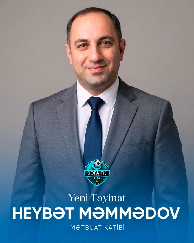 Jurnalistə futbol klubunda vəzifə verildi
