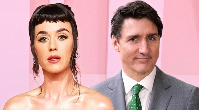 Pop star Katy Perry and former Canadian Prime Minister Justin Trudeau spotted in passionate embrace