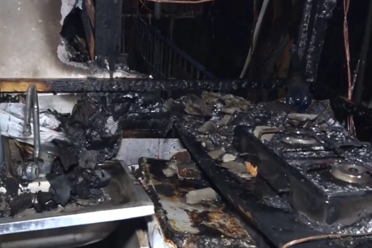 Yasamaldakı yanğının təfərrüatı: Aşağıdan qaz sızıb, yuxarıdan siqaret atıblar