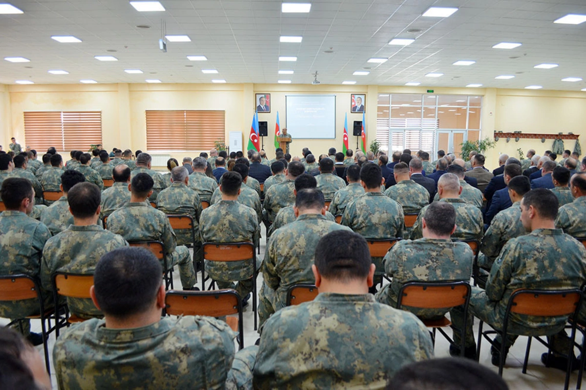 Ehtiyat zabit hazırlığı kursunun növbəti buraxılışı olub