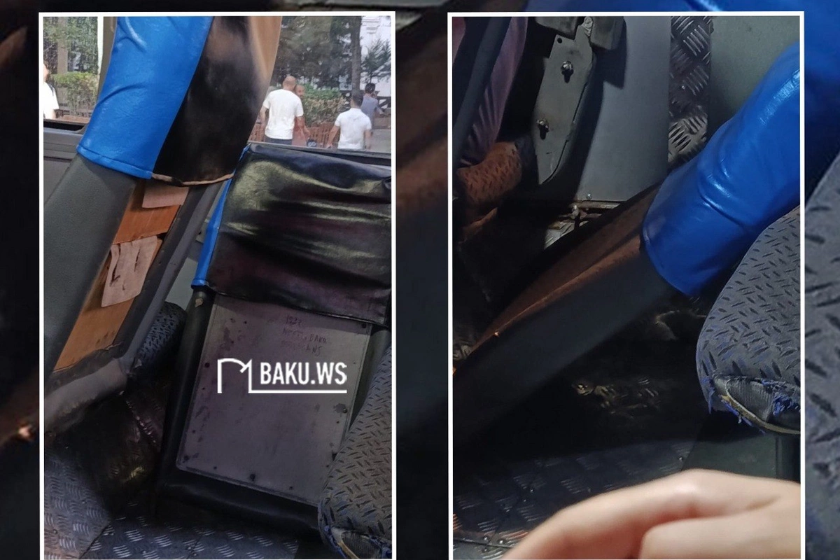 Oturacaqlar köhnəlib, qapılar da nasazdır - 64 saylı avtobusdan ŞİKAYƏT