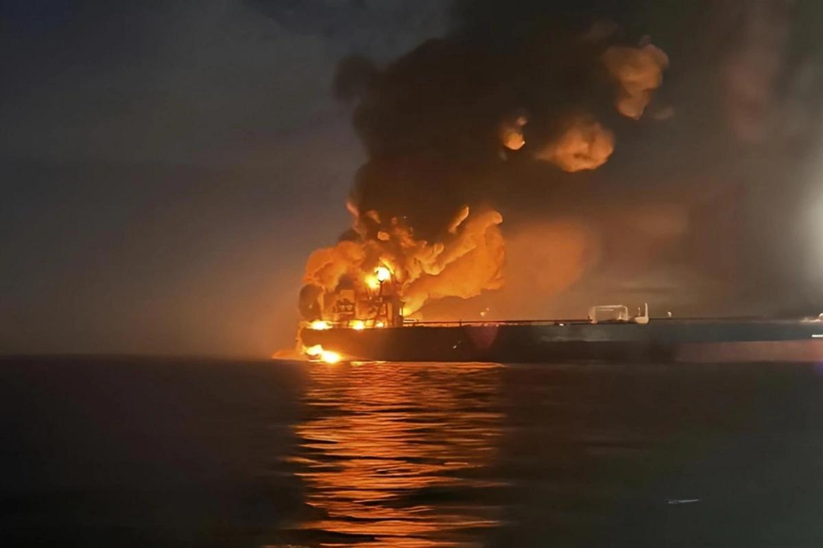 The tanker Virat was again attacked by drones off the coast of Turkey