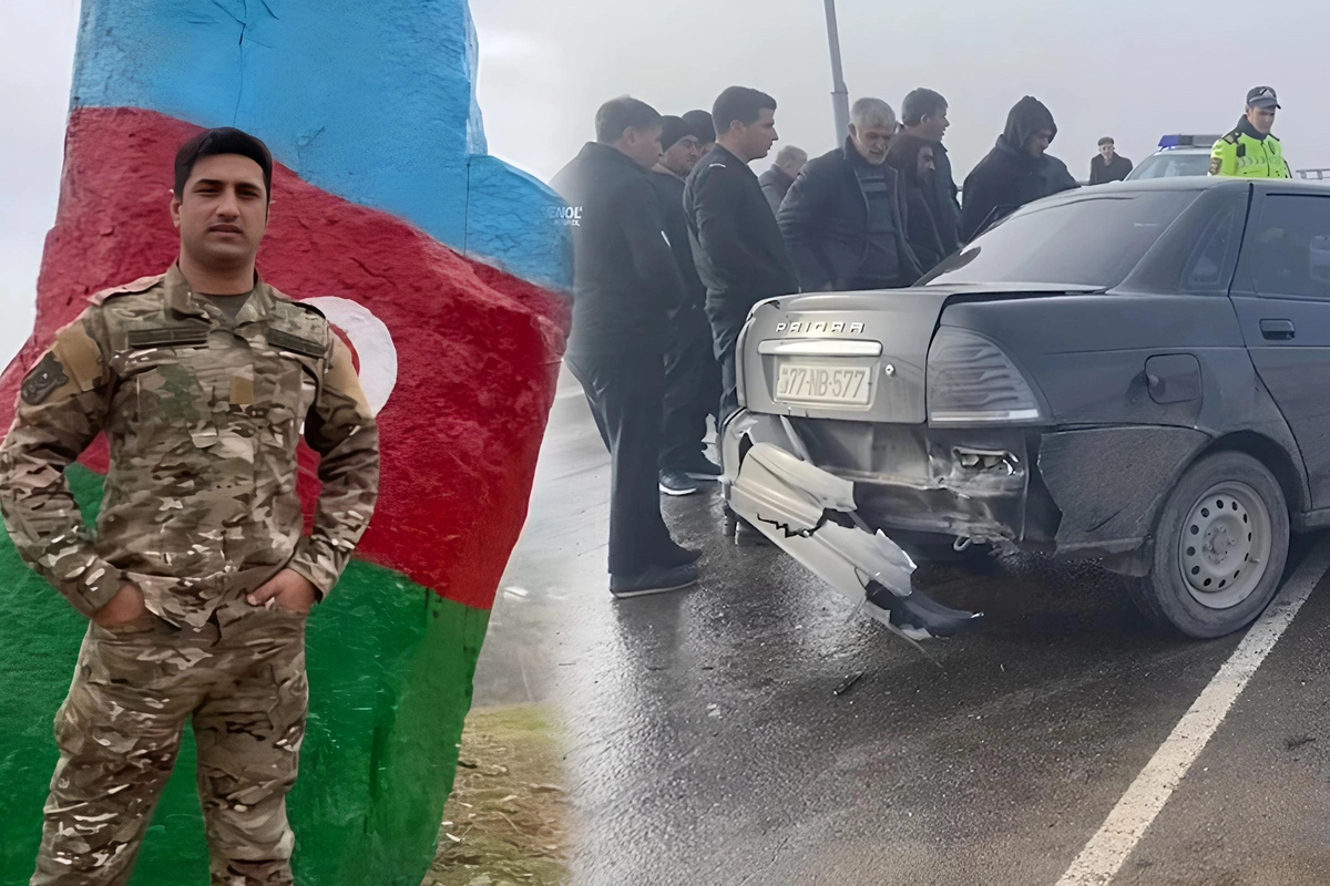 Mais Bərxudarovun sürücüsü olmuş hərbçi qəzada həlak oldu