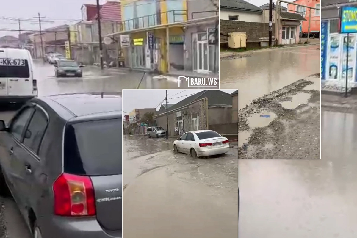 Bu yol maşınları xarab edir - ŞİKAYƏT