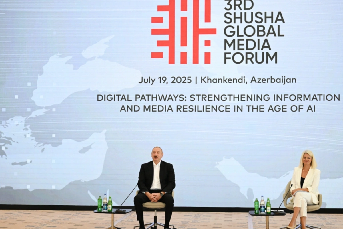 The III Shusha Global Media Forum is taking place, with President Ilham Aliyev participating in the event