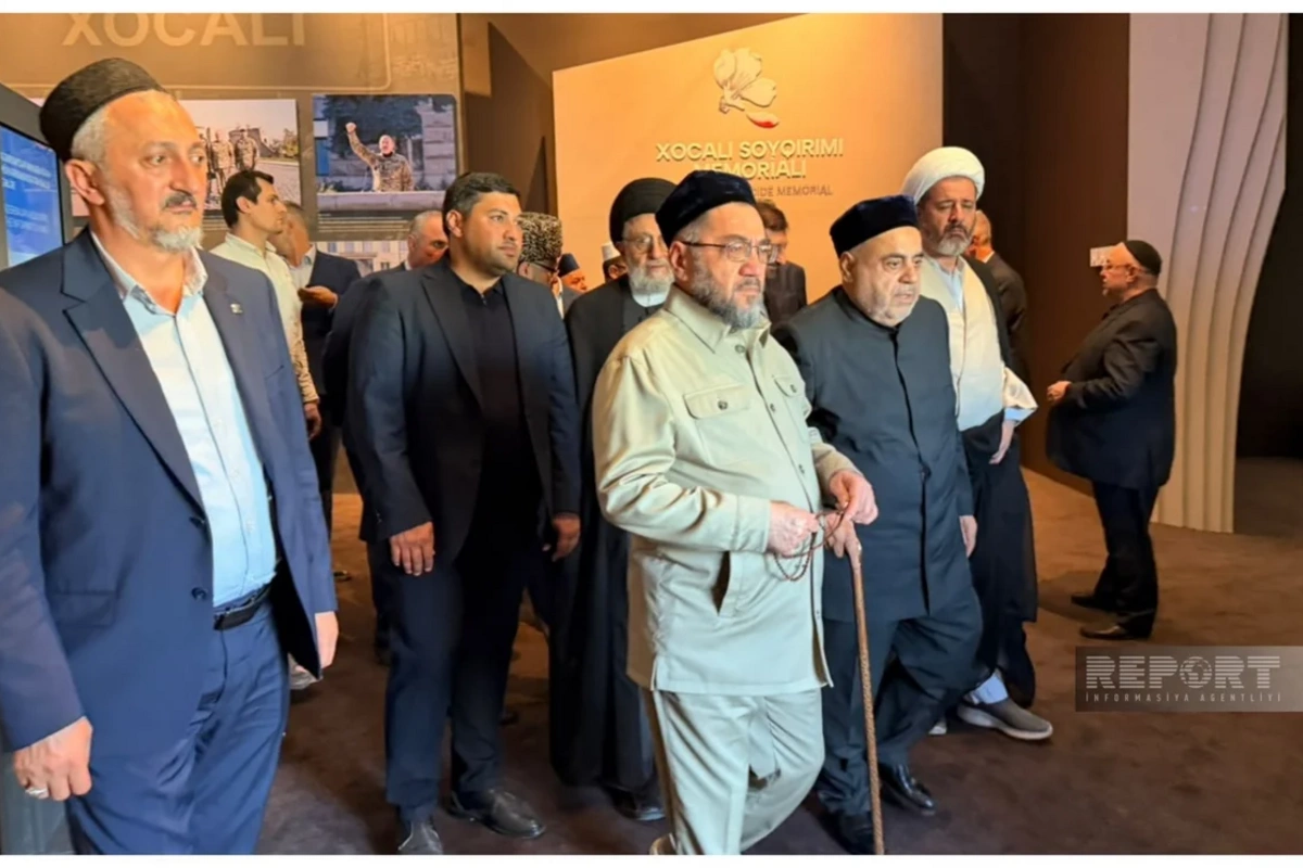 Beynəlxalq konfransın iştirakçıları Xocalı Soyqırımı Memorialı ilə tanış olublar