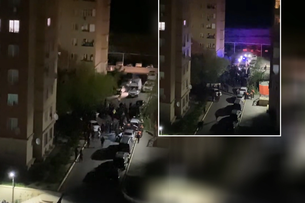 Bakıda polisə müqavimət göstərənlər tutuldu - Silah tətbiq edildi