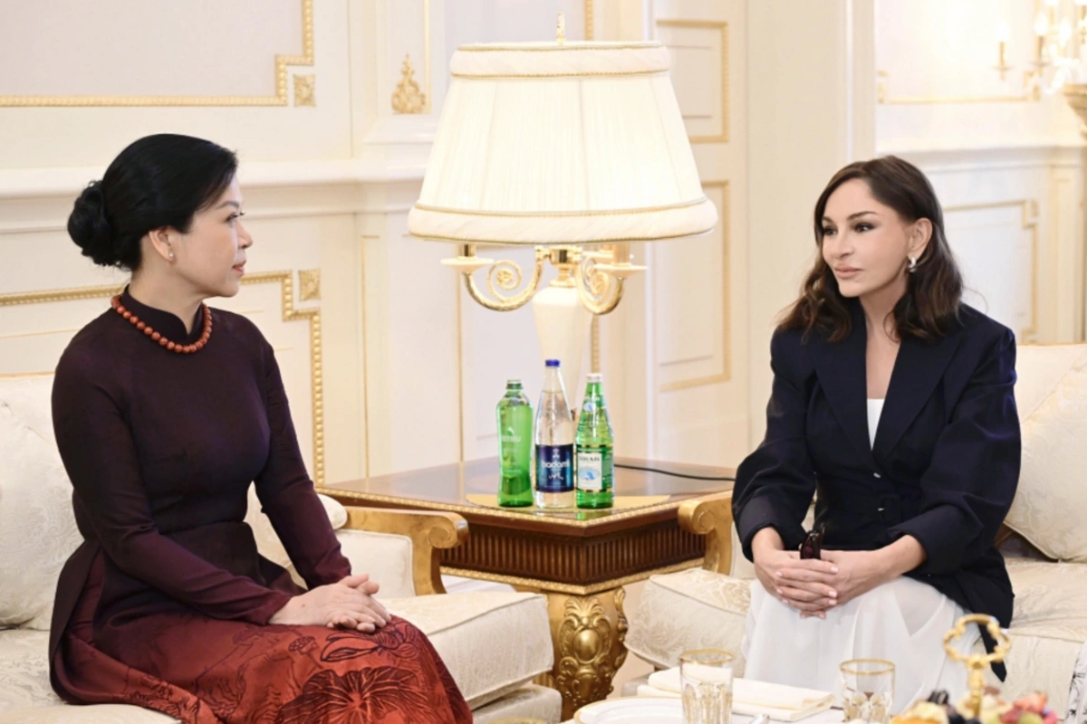 Mehriban Aliyeva met with the wife of the General Secretary of the Central Committee of the Communist Party of Vietnam
