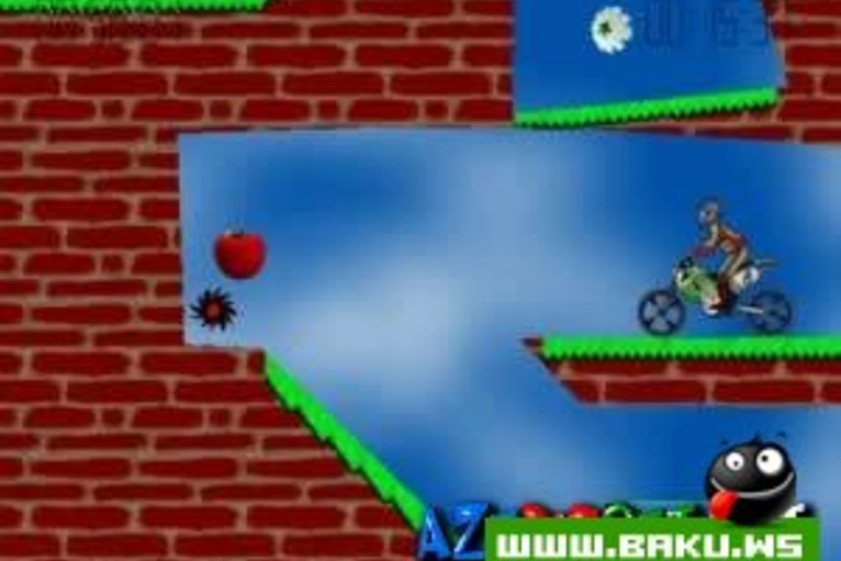 Игра - ElastoMania / Мотоцикл