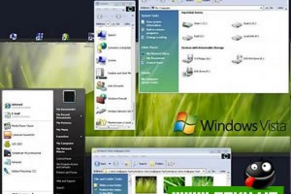 Windows XP üçün çox gözel bir Vista mövzusu!!