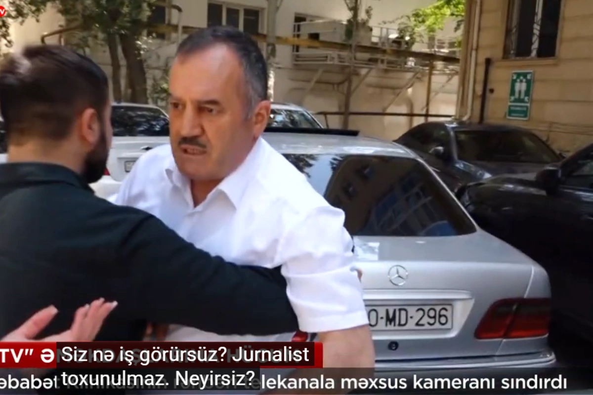 Dedi ki, ağzını-burnunu vurub sındıraram! - Klinika rəhbəri Baku TV əməkdaşlarına hücum etdi