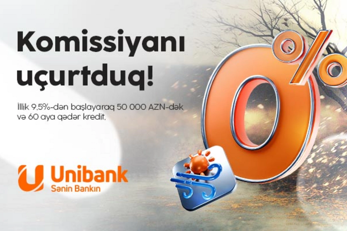 Unibank bir günlük Komissiyasız çərşənbə aksiyası keçirir