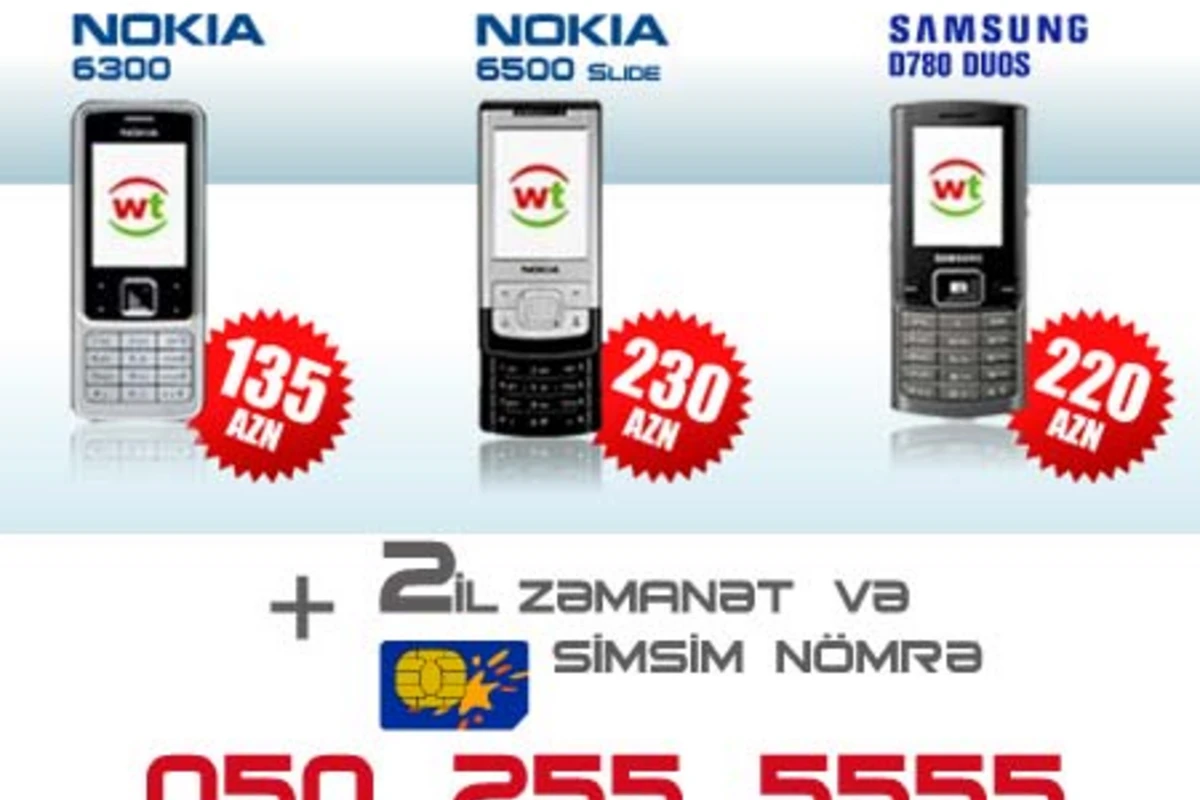 WorldTelecom-dan Şok Kampaniya ! 