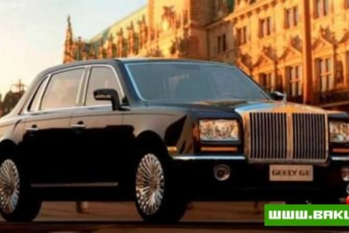 Подделка на Rolls-Royce Phantom - Geely GE