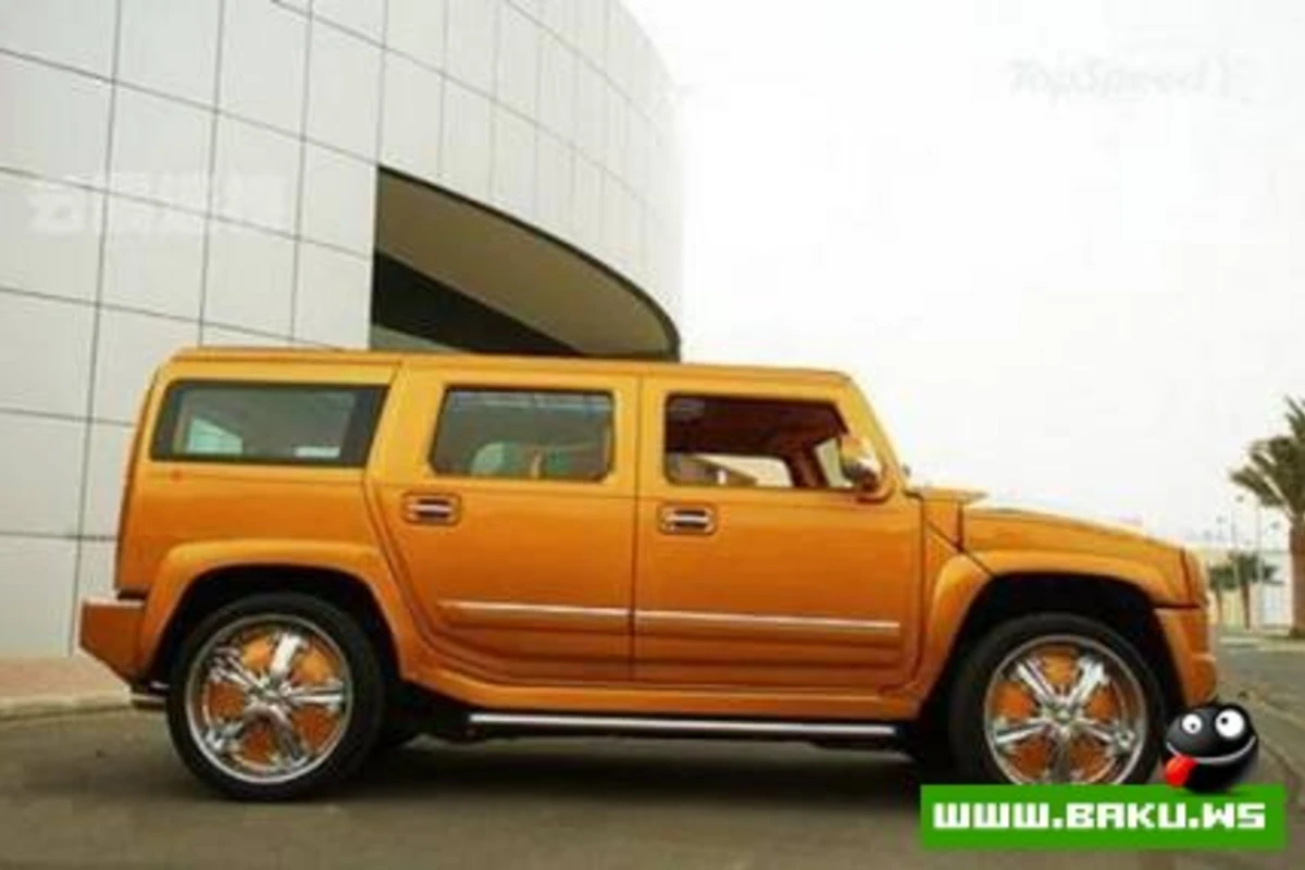 Hummerdən hazırlanmış Bentley