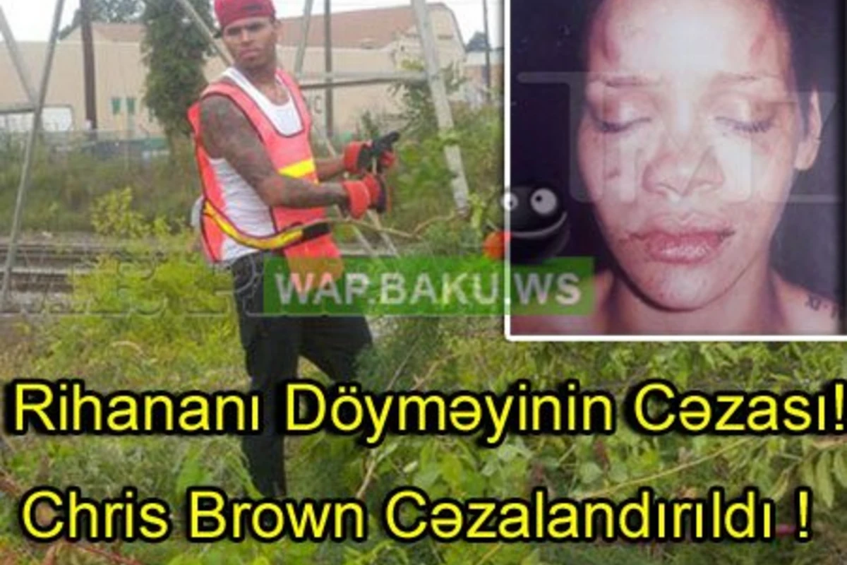 Chris Brown Cezalandı !