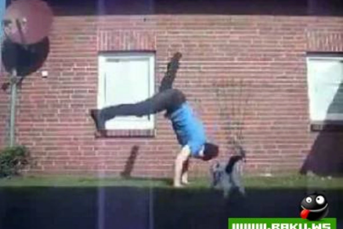 Break Dance-la pişiyə zərbə