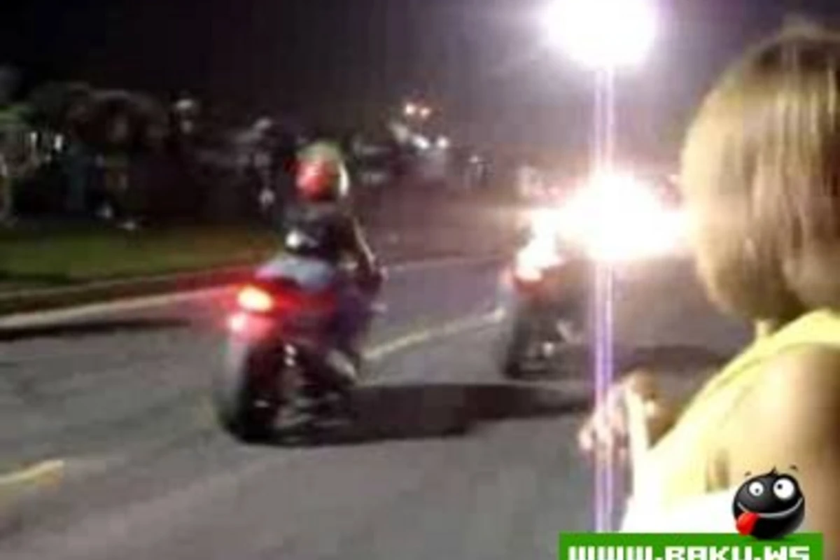 Motosikl-in ani zamanda qəzası