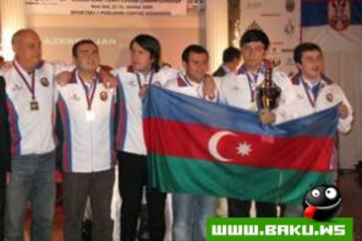 Azərbaycan yığması Avropa çempionu oldu