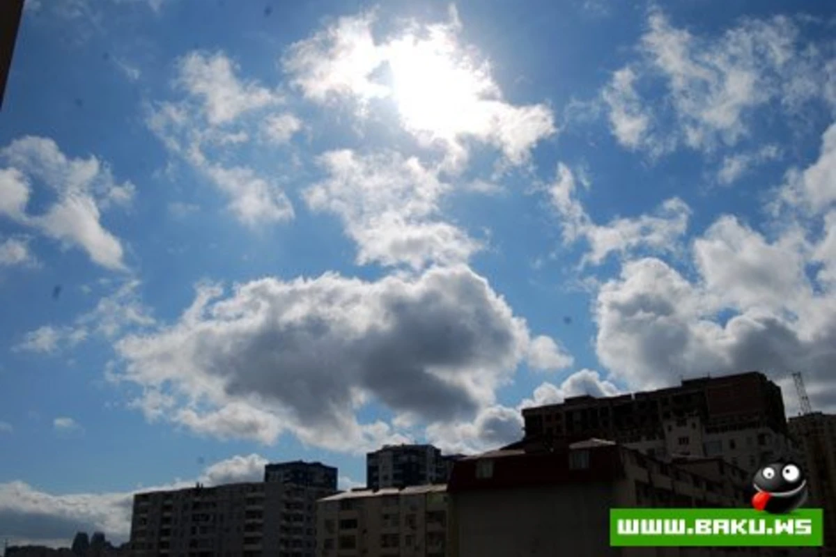Buludlu BAKI - Exclusive Şəkillər