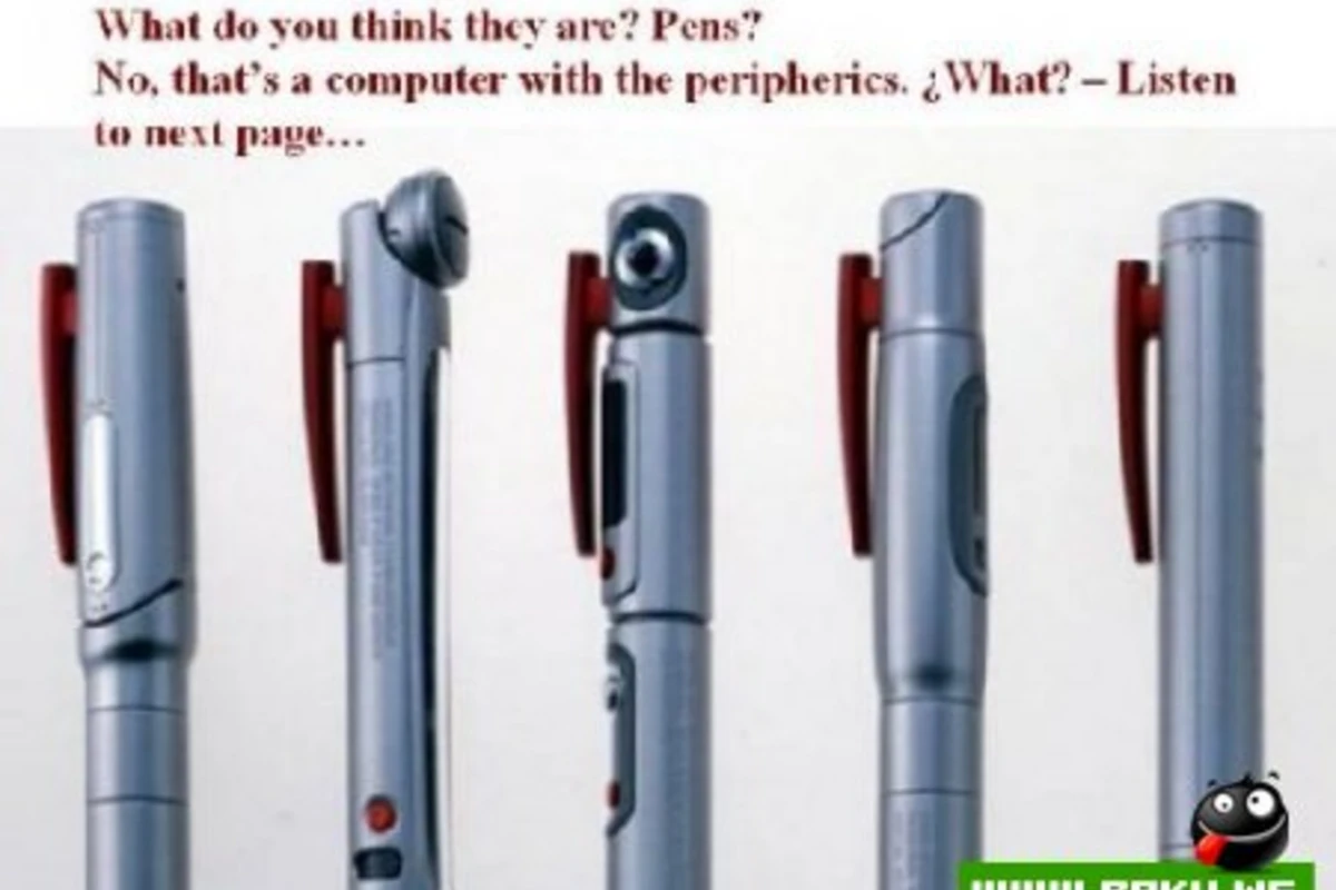 Вы думаете это ручка? Нет, это... компьютер!