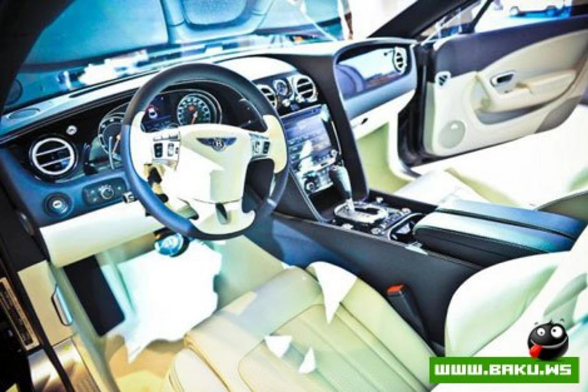 В Азербайджане представлен последний шедевр от Bentley