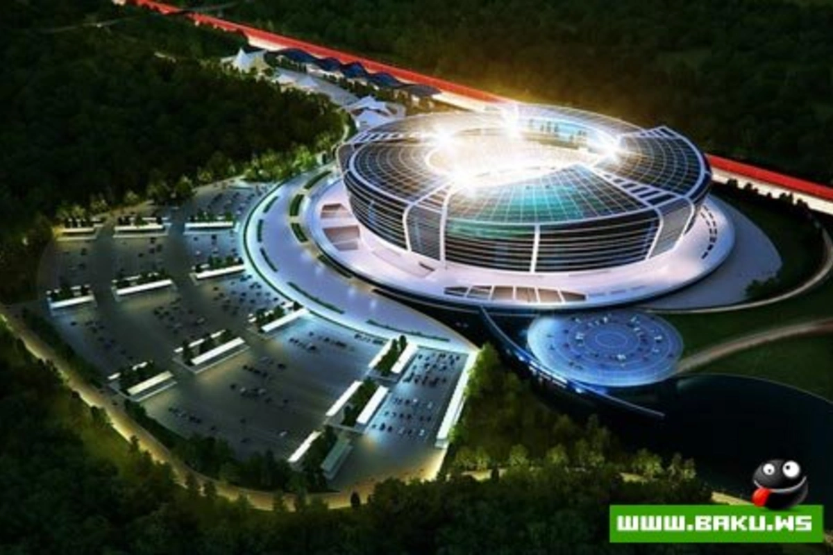 65 min nəfərlik stadionun təməli qoyuldu