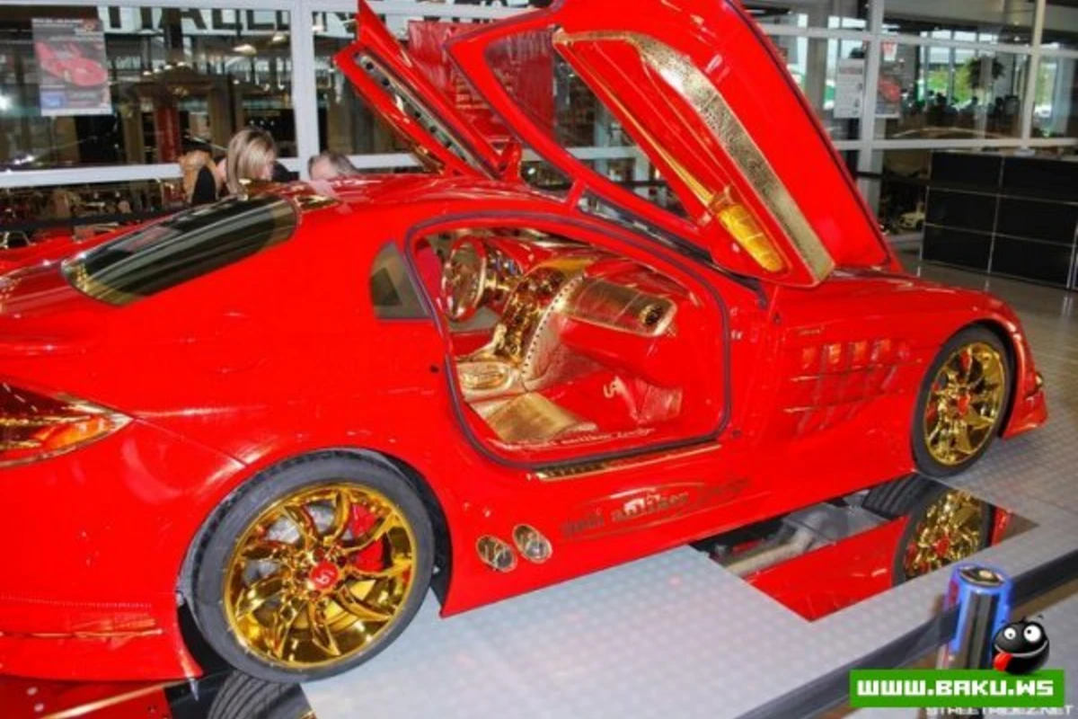 Mercedes-Benz SLR McLaren Red Gold Dream продают за 11 млн.$ Mercedes-Benz SLR McLaren Red Gold Dream продают за 11 млн.$