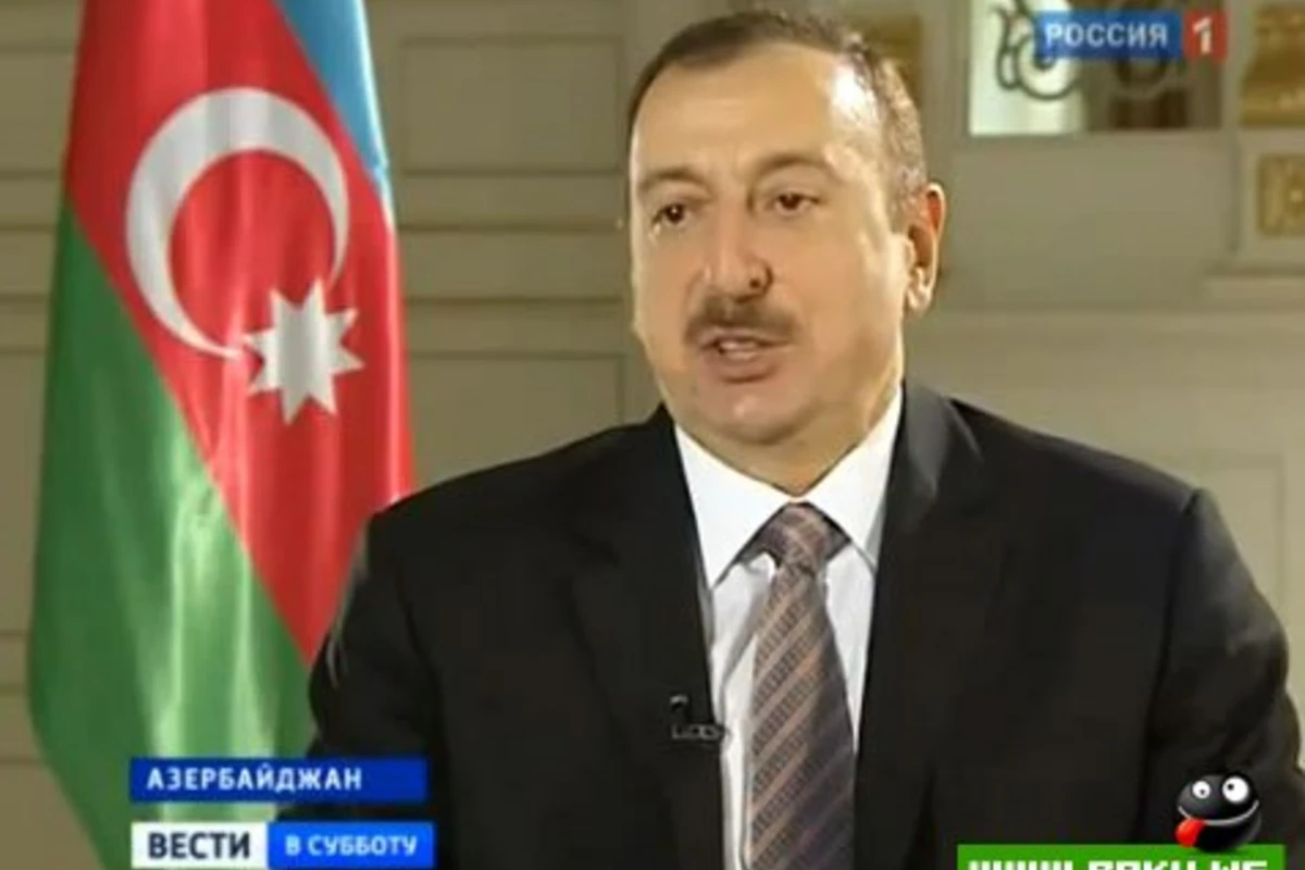 İlham Əlyevin Rusiyanın Vesti proqramına müsahibəsi
