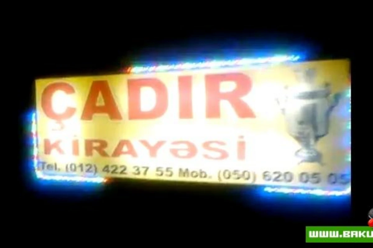 Yalnız Bizdə! Kirayə Çadır - Disko Klub =)