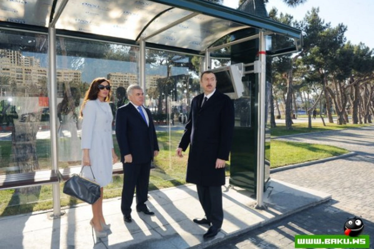 Səbail rayonu ərazisində yeni piyada keçidləri - Foto