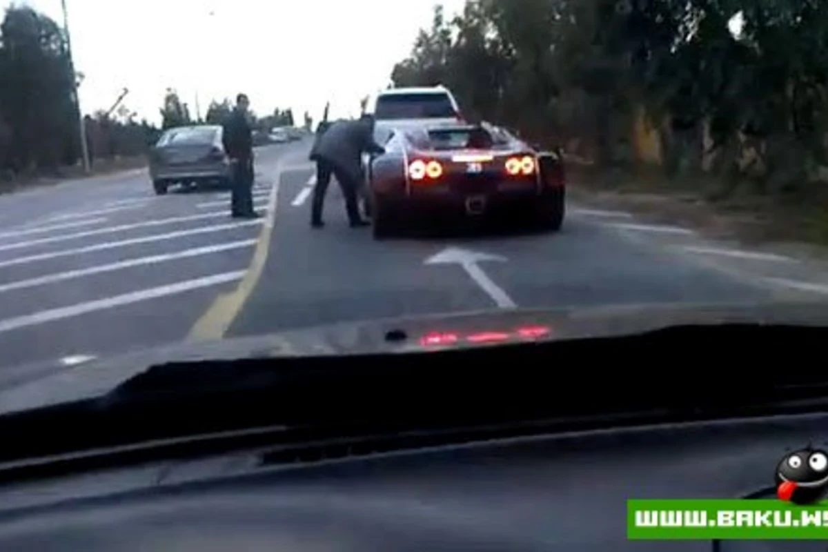 Bugatti Veyron Axırkı Bakıda