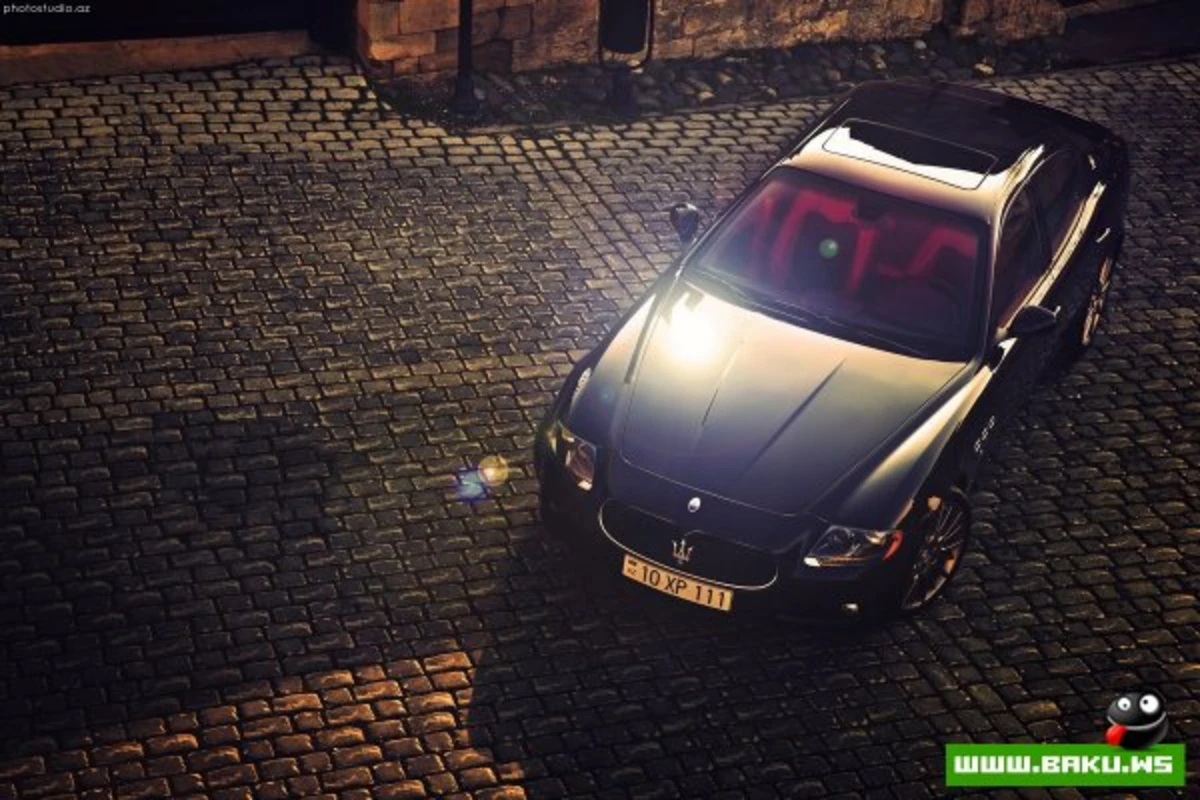 Maserati Quattroporte GTS (backstage video) - BAKU