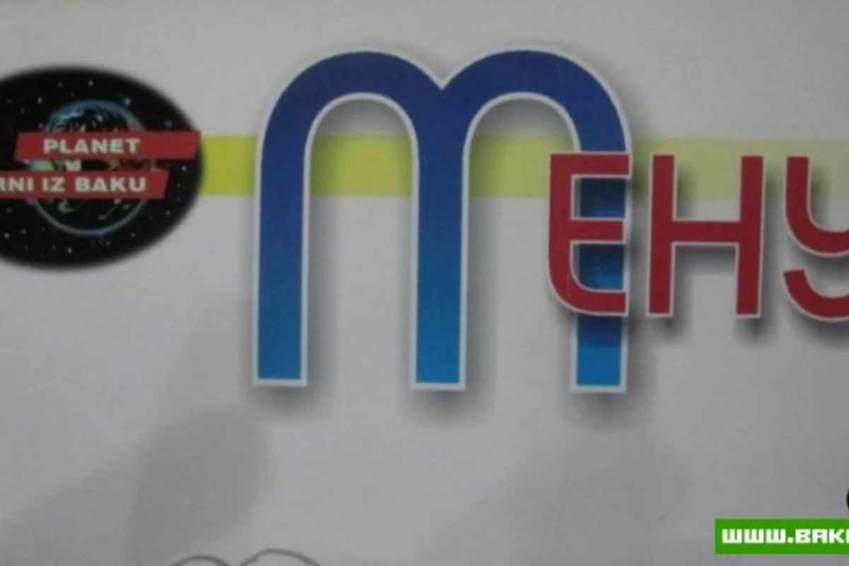 Planet Parni iz Baku - Menyu =)