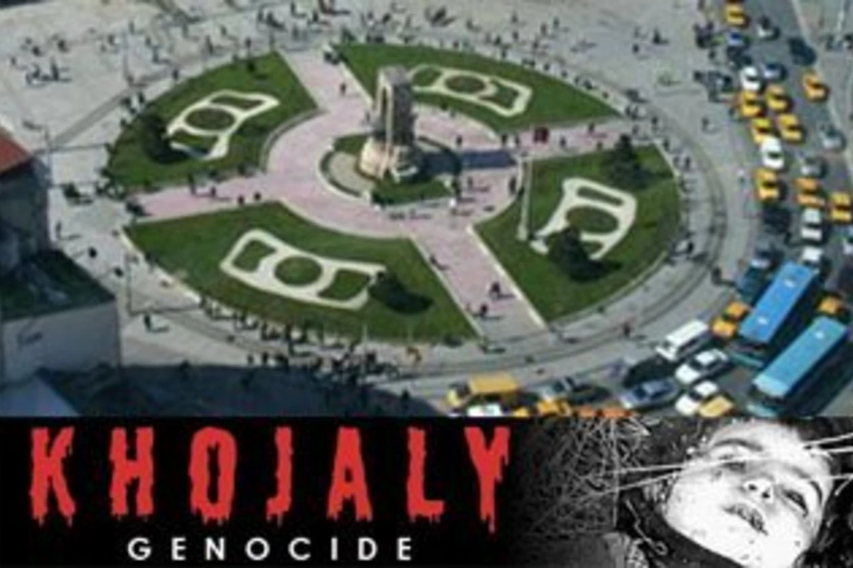 Taksimdə Xocalı faciəsinin anma mərasimindən kommersiya maraqları üçün istifadə edənlər tapılıb