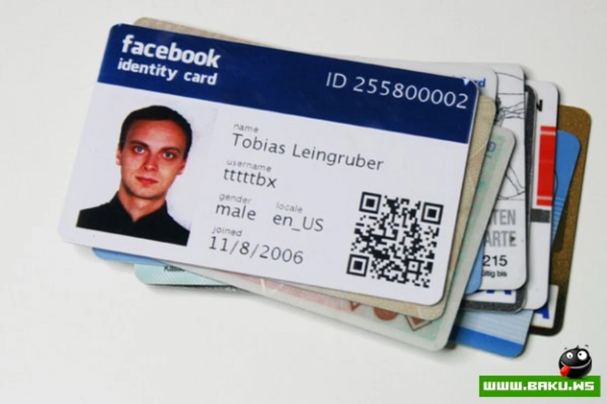Facebook ID-card или замена паспорту и кошельку