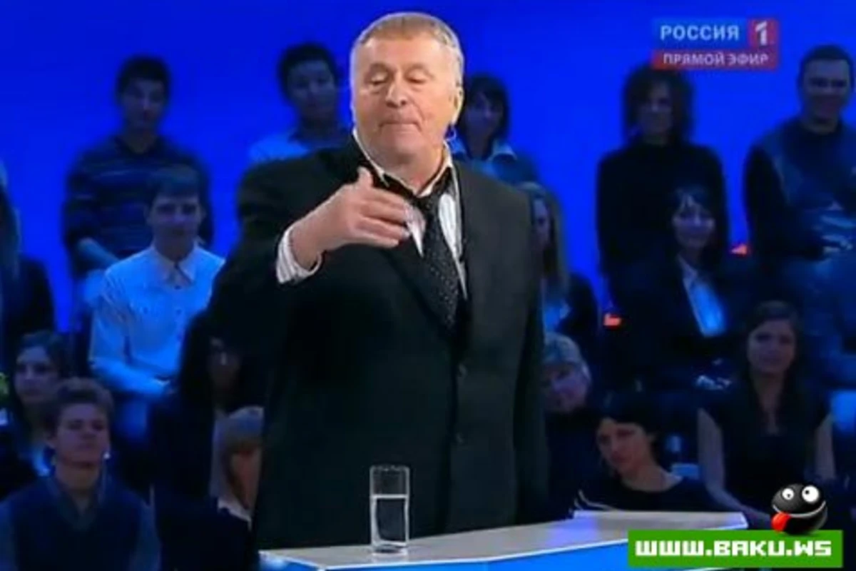 Жириновский оскорбил Пугачеву на передаче Поединок [видео]