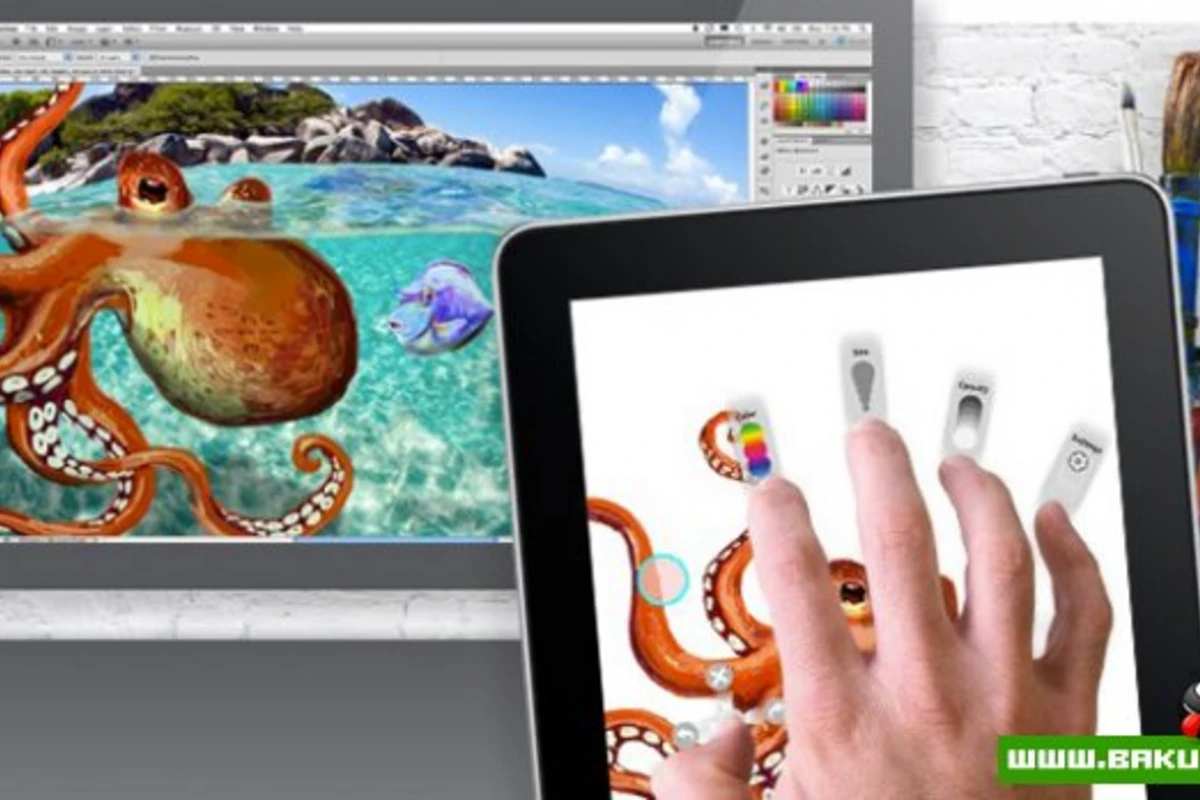 На iPad выпустили сенсорный Photoshop